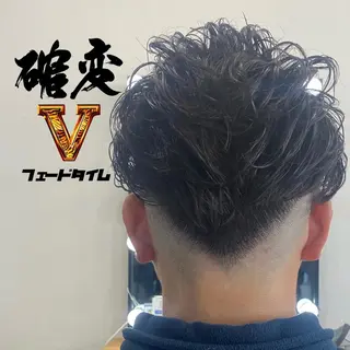 ショート パーマ メンズ メンズパーマ/カラー /店長コハシ◎のヘアスタイル
