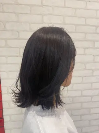 ミディアム カラー パーマ ヘアアレンジ ULTOWA/銀座 ERIのヘアスタイル