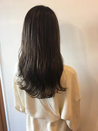 セミロング カラー 鈴木 翔梧のヘアスタイル