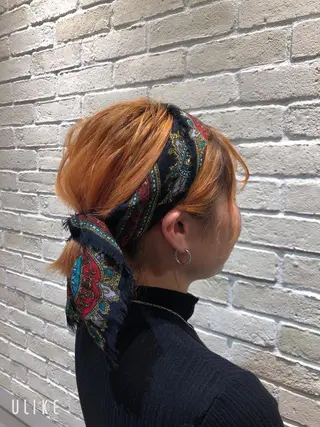 ショート カラー 自宅での再現性👌 溝の口/中裕樹のヘアスタイル