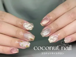 ネイル 神田 ココナッツのネイルデザイン