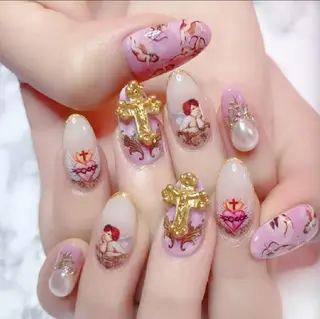 ネイル princess スカルプ専門店のネイルデザイン