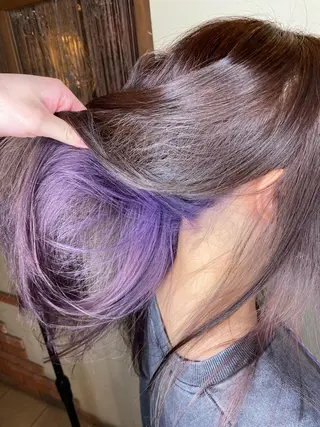 ロング カラー パーマ ヘアアレンジ メンズ キッズ ネイル マツエク・マツパ 🌈髪質改善・美髪矯 正・平野瀬乃🌈のヘアスタイル
