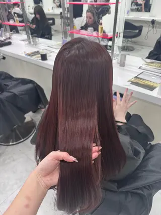 ロング 🧁透明感×モテ💞 WカラーNanamiのヘアスタイル