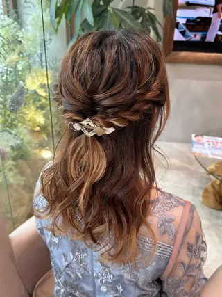 セミロング ヘアアレンジ 古川 真衣のその他イメージ