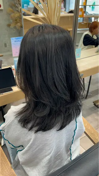 ミディアム 🌞レイヤー×カラー 前川那津美🌞のヘアスタイル