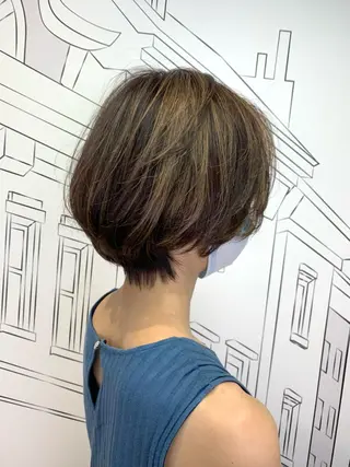 ショート 坪井 彰吾のヘアスタイル