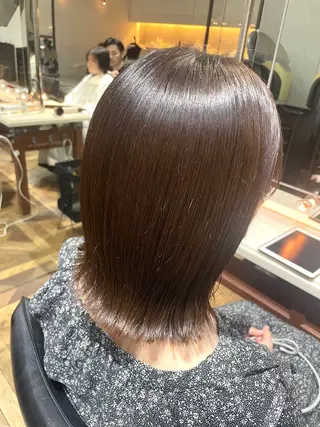 ミディアム カラー ご新規様限定 透明感カラーKANAのヘアスタイル