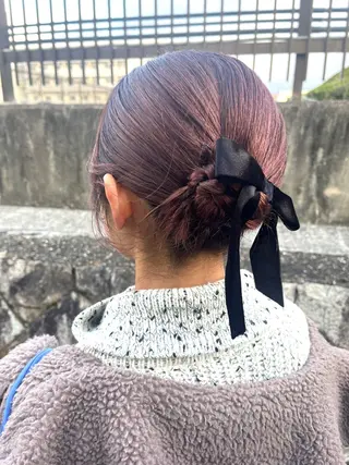 ミディアム 🩵tocca yui🩵のヘアスタイル