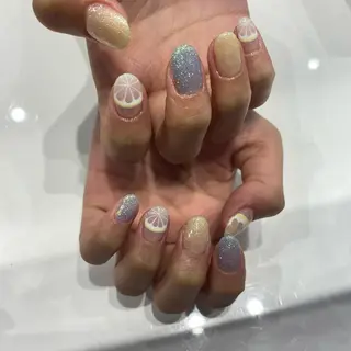 ネイル 鎌田 玲奈のネイルデザイン