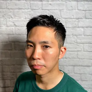 ショート カラー パーマ ヘアアレンジ メンズ メンズカット/パーマ 山崎航平💈のヘアスタイル