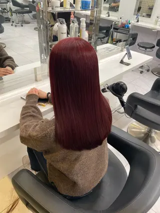 ロング カラー ヘアアレンジ 💗横浜美容室 💗HARUNAのヘアスタイル