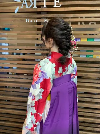 ヘアアレンジ ♣︎Rikitake Yasu ✂︎のヘアスタイル