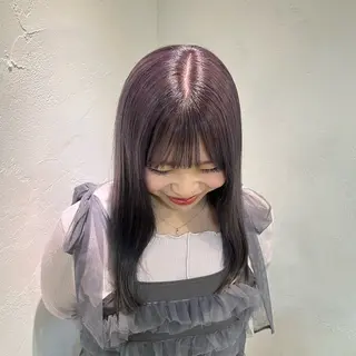 セミロング うるぷる髪 🤍 Naanoのヘアスタイル
