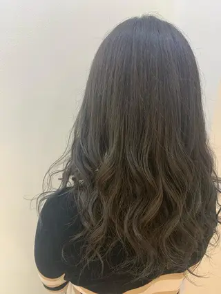 ロング カラー ヘアアレンジ メンズ 🤍韓国風レイヤー/ 艶髪🤍鳥越美羽のヘアスタイル