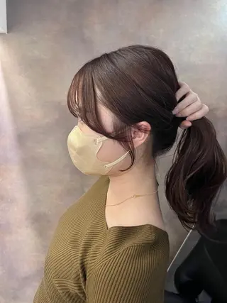 セミロング 三輪 恭平のヘアスタイル