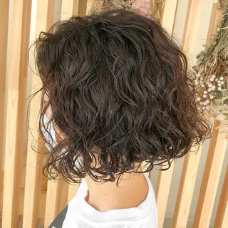ショート パーマ エトウリクシ パーマ美容師のヘアスタイル