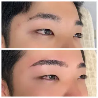 メンズ ラムーン アイラッシュ&ヘアメのマツエク・マツパデザイン