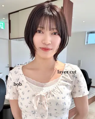 ショート タッセルボブ /DAIKIのヘアスタイル