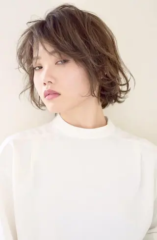 ショート ヘアアレンジ 鶴﨑 美優亜のヘアスタイル