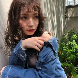 ミディアム カラー kazuki iconのヘアスタイル