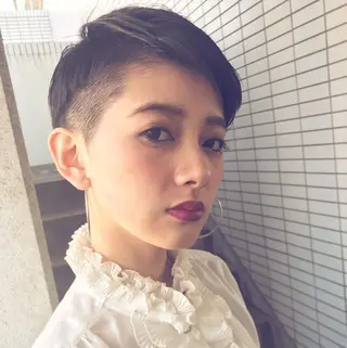 ショート ショートは任せて ミヤザキのヘアスタイル