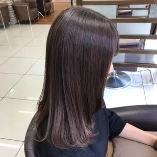 ミディアム カラー シールエクステ✨️韓 国羽エクステ🪽和希のヘアスタイル