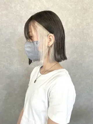 ミディアム カラー 成城美容室 YOSHIMURAのヘアスタイル