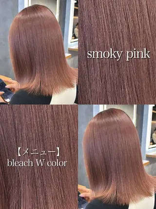 ミディアム カラー 神谷勇太/ 札幌透明感カラー特化のヘアスタイル