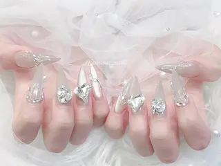 ネイル MoMoA Nail ネイル長さ出し専門店のネイルデザイン