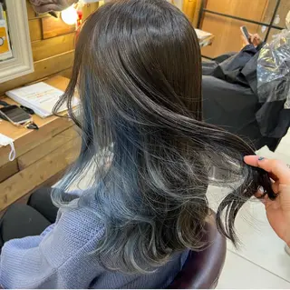 ロング インナーカラー /ヘアメ じゅんのヘアスタイル