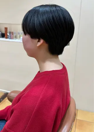 ショート ボブ/ゆるふわ ボブパーマ/とういのヘアスタイル