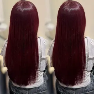 ロング カラー ブリーチなしカラー kana🐱のヘアスタイル