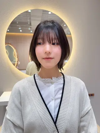 ショート カラー 縮毛矯正✨🫧 レイヤー川村利幸のヘアスタイル