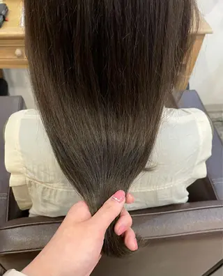 ミディアム 髪質改善/縮毛矯正 /青山 早希🐾のヘアスタイル