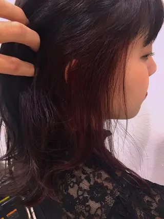 カラー なかの たくみのヘアスタイル