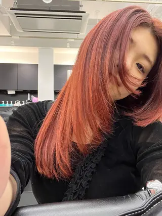 ロング 【レイヤーカット】 キサヌキミワのヘアスタイル