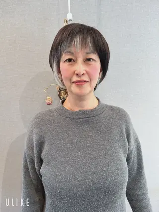 ショート カラー K Harukaのヘアスタイル