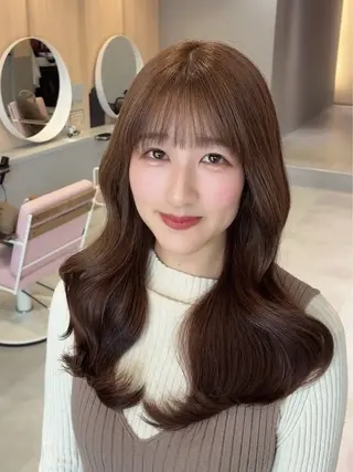小顔×韓国レイヤー/ 骨格診断/Rikuのヘアスタイル