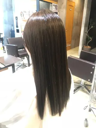 ロング カラー パーマ ヘアアレンジ メンズ キッズ ネイル マツエク・マツパ EnBlesS西宮 マンツーマン神道有基のヘアスタイル