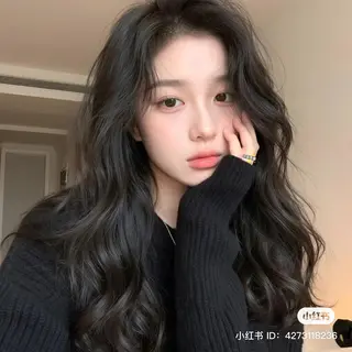 ロング 韓国✖️網紅🖤 パーマYURIYAのヘアスタイル