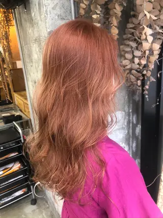 ロング カラー Pia ツボイ ケイタのヘアスタイル
