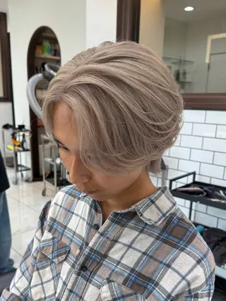 カラー メンズ 菅野 心悠/メンズヘアのヘアスタイル