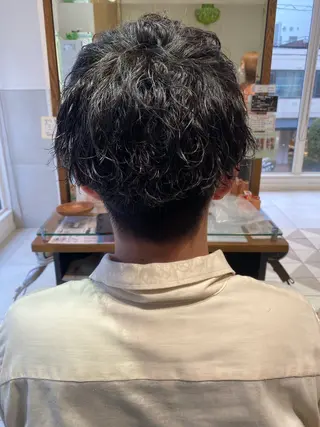 カラー パーマ ヘアアレンジ メンズ メンズパーマの巨匠 鈴木純のヘアスタイル