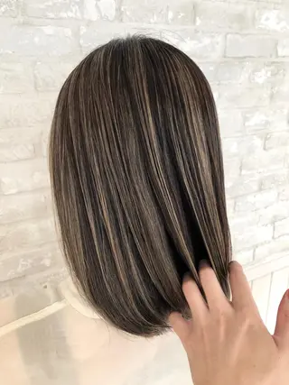 ミディアム 白井 秀太郎のヘアスタイル