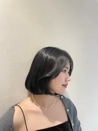 ミディアム たかはし ゆうなのヘアスタイル