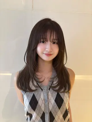 ロング Ayano‪‪🎀似 合わせ×透明感🎀のヘアスタイル