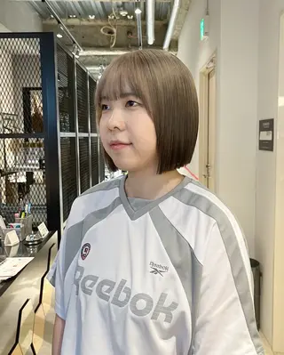 ショート かわい りほのヘアスタイル