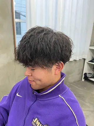 ショート パーマ メンズ メンズ満足度No.1 代表 北野拓海 蕨のヘアスタイル