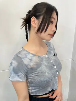 ヘアアレンジ 石川 理恵のヘアスタイル
